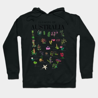 Flowers of Australia by Isabella Hoodie